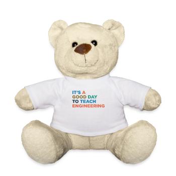 Teaching Engineering Teachers - Teddy Bear - white - Front