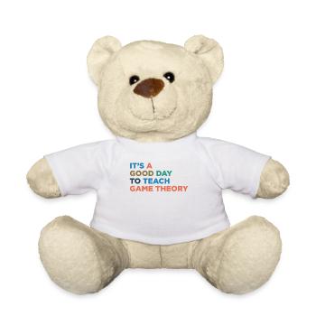 Lehren Sie Spieltheorie Lehrer - Teddy - Weiß - Vorne