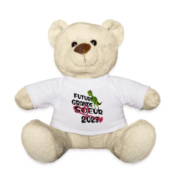 Future Grande Soeur 2023 Chargement Cours CadeaU - Nounours - blanc - Devant