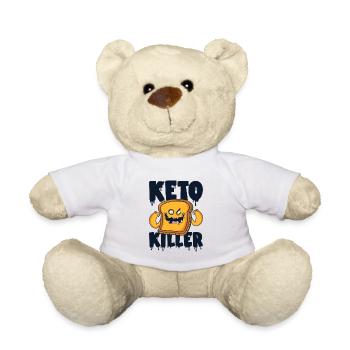 Keto Killer Nutritionniste Régime alimentaire - Nounours - blanc - Devant