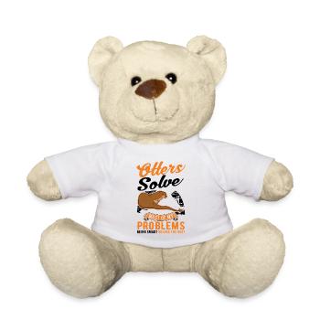 Loutre Cadeau Loutre Loutre Loutre Loutre de mer - Nounours - blanc - Devant