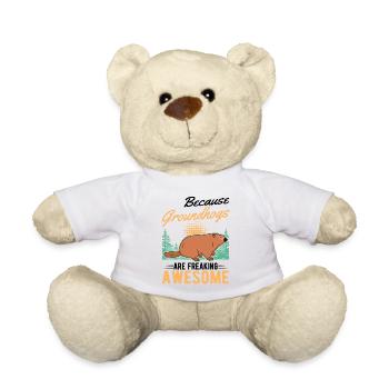 Marmot Groundhog Day Forest Marmot - Teddy Bear - white - Front
