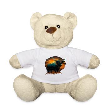 Mountain Yak - Teddy Bear - white - Front