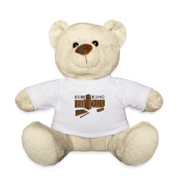 Wikingerschach - Kubb King - Teddy - Weiß - Vorne