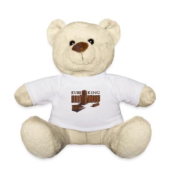 Wikingerschach - KUBB - Teddy - Weiß - Vorne