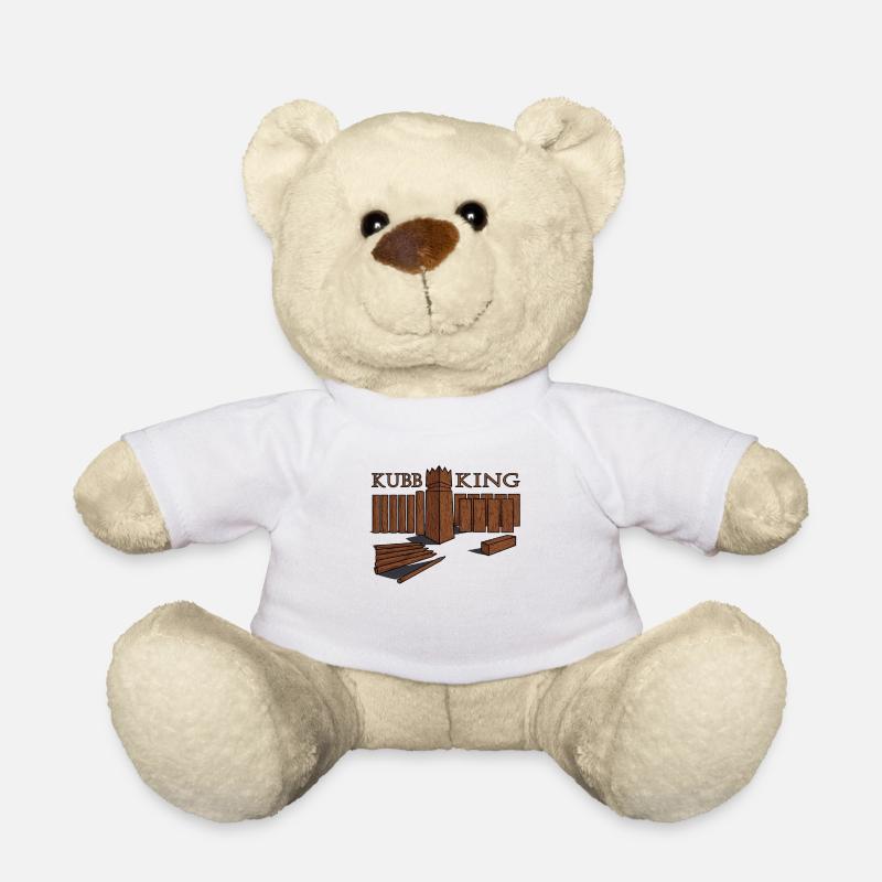Wikingerschach - KUBB - Teddy - Weiß