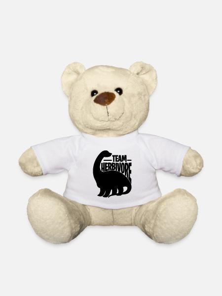 Team Herbivore Meatless Veganism Vegan Diet Lover - Teddy - Weiß