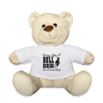 Fancy Like A Bull Riding On Rodeo Clown Bull Rider - Teddy - Weiß - Vorne