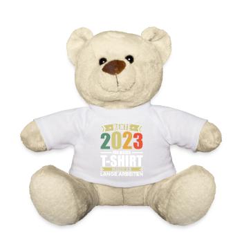 Meilleure épouse depuis 2023 1er anniversaire de mariage - Nounours - blanc - Devant