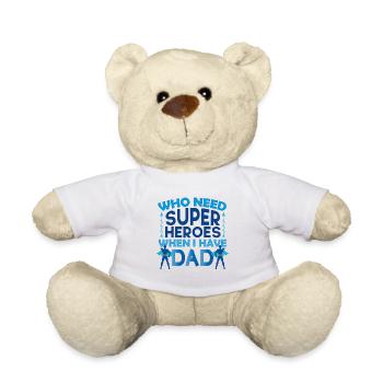 Fête des pères Papa est incroyable cadeau papa - Nounours - blanc - Devant