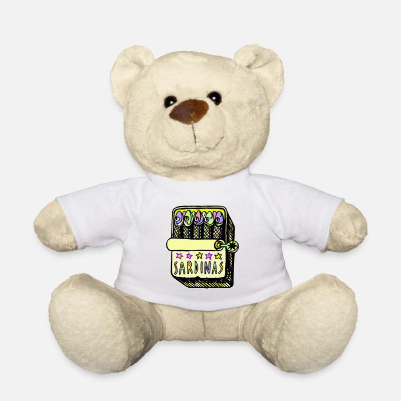 Sardines - Teddy Bear - white
