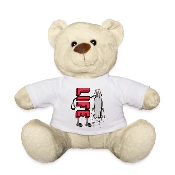 Life - Teddy Bear - white - Front