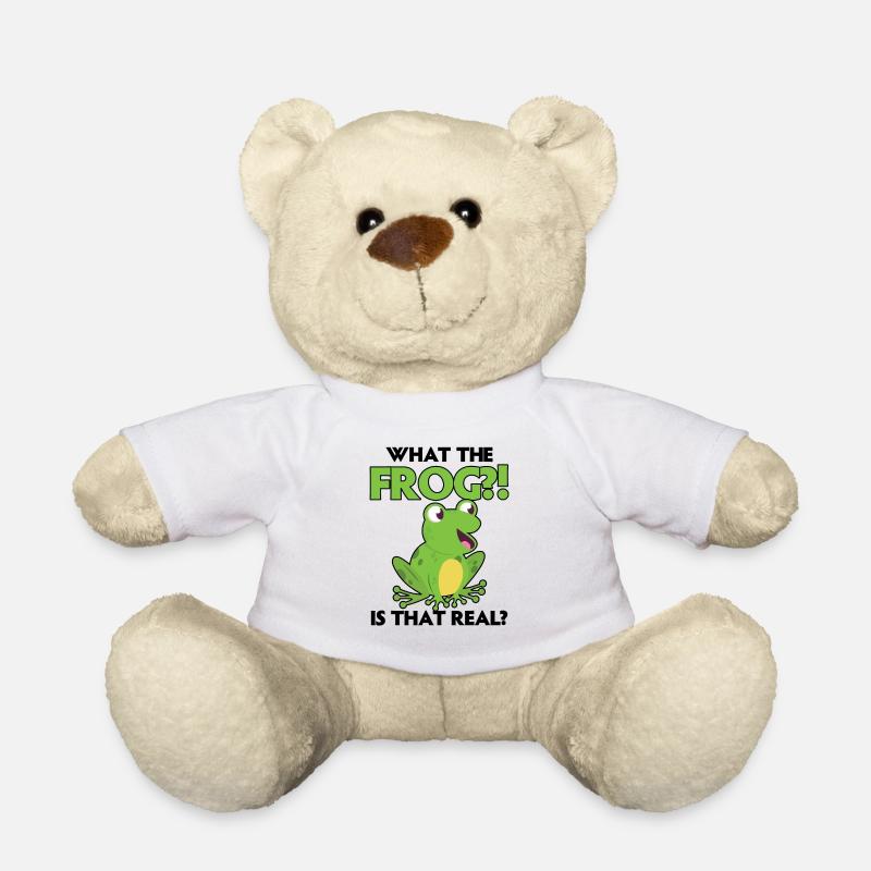 Rotäugiger Laubfrosch Niedliches - Teddy - Weiß