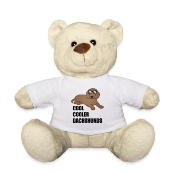 Cool teckel disant chien amoureux cadeau - Nounours - blanc - Devant