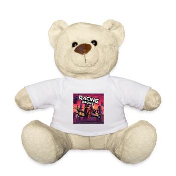 Drone Racing Drone Renn Drohne FPV - Teddy Bear - white - Front