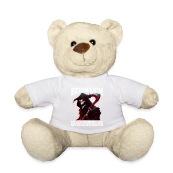 Beruflich schon immer was mit Menschen machen - Teddy - Weiß - Vorne