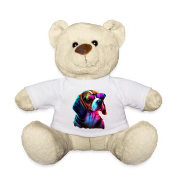 Beagle Chiens Beagles - Nounours - blanc - Devant