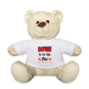 Valentinstag, Valentinstag, Valentinstag - Teddy - Weiß - Vorne