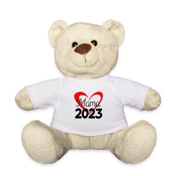 Mama 2023 - Teddy - Weiß - Vorne