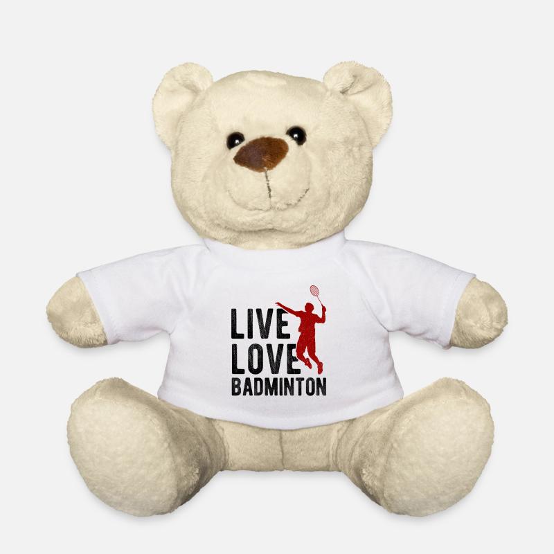 Badminton - Teddy - Weiß