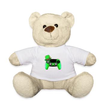Lucky Green Color Game Controler für Gamer - Teddy - Weiß - Vorne
