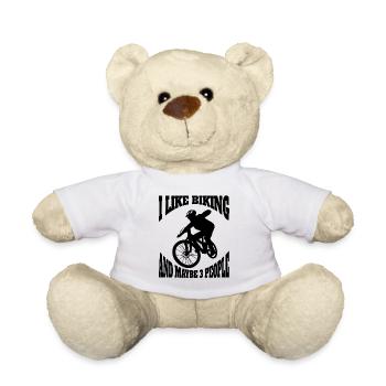 Cycling Cycling Cyclists Cyclists - Teddy Bear - white - Front