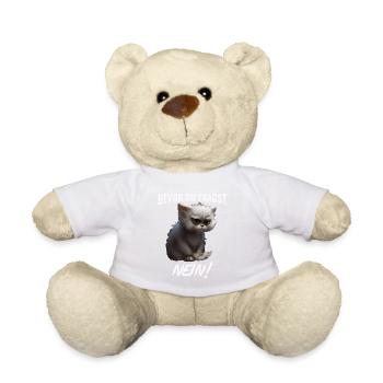 Bevor du fragst Nein - Teddy - Weiß - Vorne