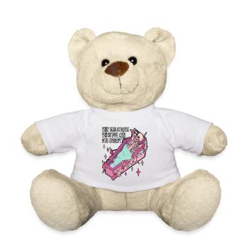 Warum sich verlieben, wenn man gegen den Valentinstag ist - Teddy - Weiß - Vorne