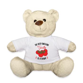 Tomato Gardening Lover Funny Gardener - Teddy Bear - white - Front
