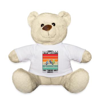 Wellensittich Geschenk Welli Sittich - Teddy - Weiß - Vorne