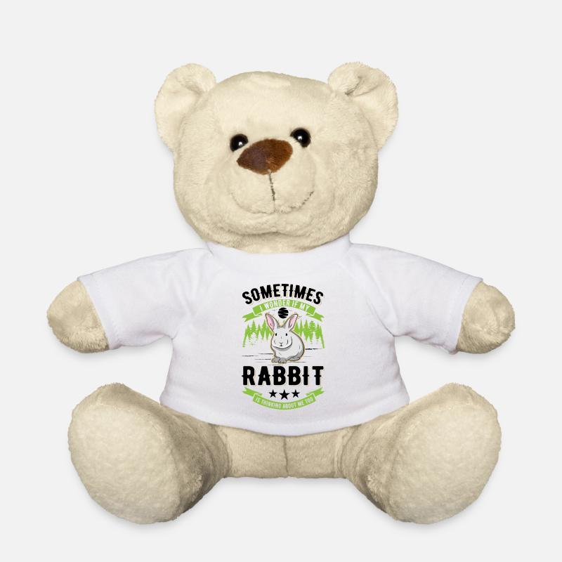 Lapin lapin lapin lapin - Nounours - blanc