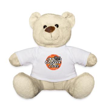 Bester Papa Aller Zeiten Vintage Bester Papa Der - Teddy - Weiß - Vorne