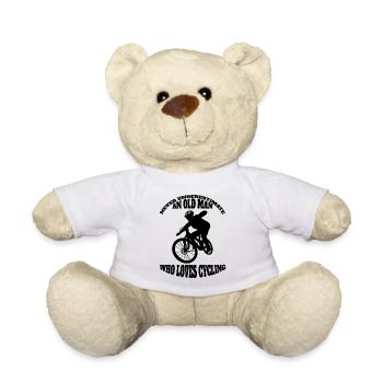 Cyclistes cyclistes Cyclistes Cyclistes - Nounours - blanc - Devant