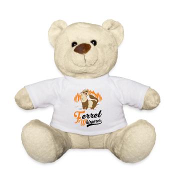 Frettchen Flüsterer Ferret Whisperer - Nounours - blanc - Devant