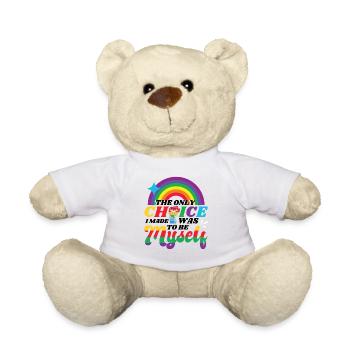 Gay Pride LGBT soutient l’égalité - Nounours - blanc - Devant