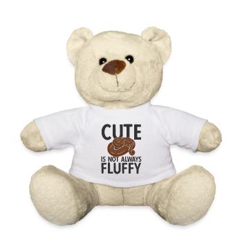 Reptilien Für Fans Von Schlangen - Teddy - Weiß - Vorne