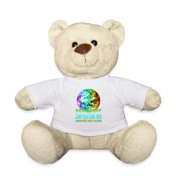 Umweltfreundliche Kleidung für den Tag der Erde 2023 - Teddy - Weiß - Vorne