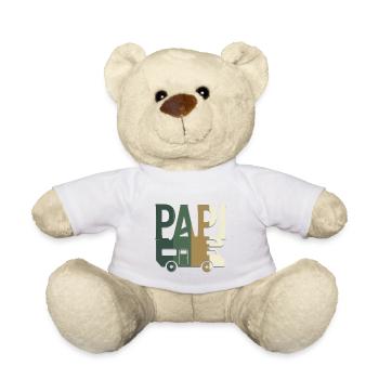 PAPI in Tarnung: Wohnmobil-Jagd und Angeln - Teddy - Weiß - Vorne