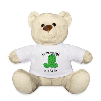 EVJF Future Mariée Enterrement de Vie Jeune Fille - Nounours - blanc - Devant