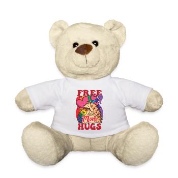 Mois de la fierté LGBT - Nounours - blanc - Devant