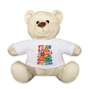 Câlins gratuits pour maman - Nounours - blanc - Devant