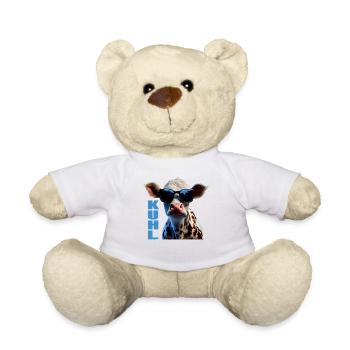 Kühe Landwirt Landwirtin Kuhliebhaber lustiges Kuh - Teddy - Weiß - Vorne