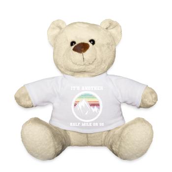 Trail Runner Running Jogging Jogger I Gift - Nounours - blanc - Devant