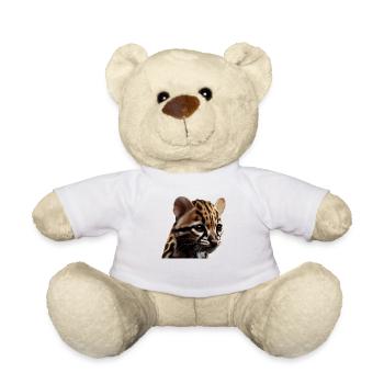 just a boy girl who loves Ocelots Ocelot Ozelot - Teddy - Weiß - Vorne