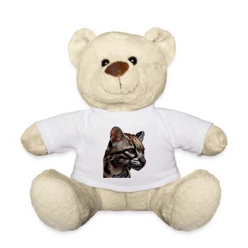 just a boy girl who loves Ocelots Ocelot Ozelot - Teddy - Weiß - Vorne