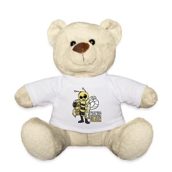 Honig Dealer Imker Honig Biene Imkerei Bienenzucht - Teddy - Weiß - Vorne