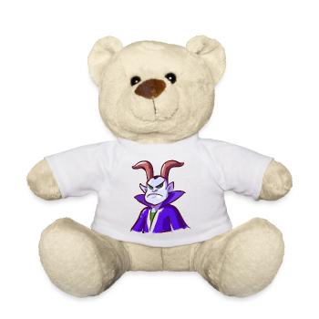 The goat man - Teddy Bear - white - Front