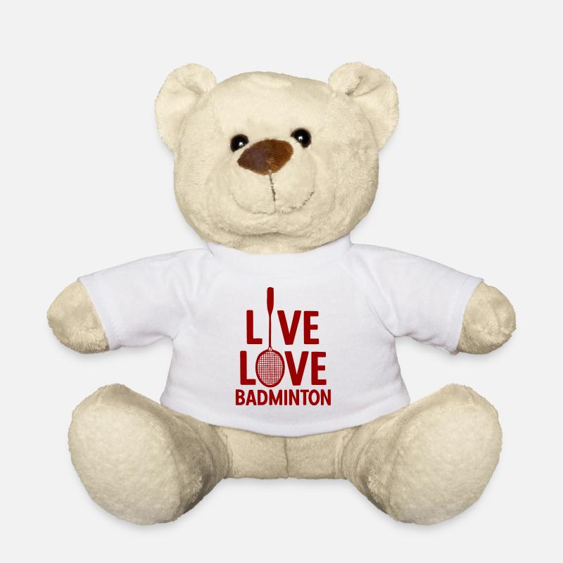 Badminton - Teddy - Weiß