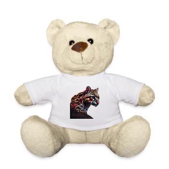 just a boy girl who loves Ocelots Ocelot Ozelot - Teddy - Weiß - Vorne
