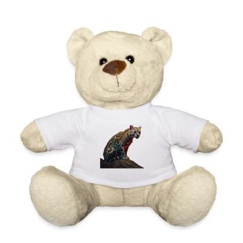 just a boy girl who loves Ocelots Ocelot Ozelot - Teddy - Weiß - Vorne